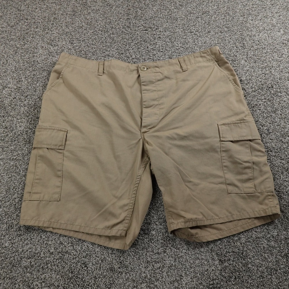 VTG Propper Shorts Mens XL Brown Cargo Utility Ripstop Tactical Army Military